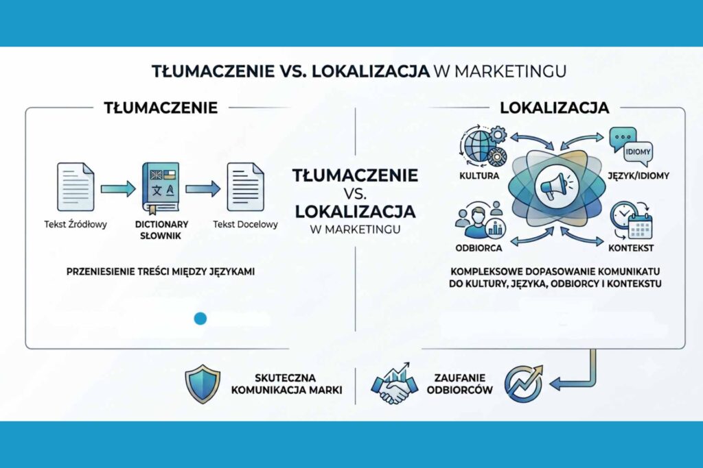 Dlaczego lokalizacja, a nie tłumaczenie w treściach marketingowych za granicą ?